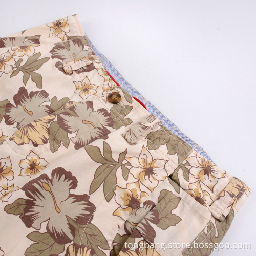 Custom Camouflage Printed Men's Cargo Shorts